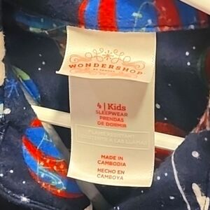 Size 8 and Size 4 pajamas